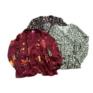 BUNDLE- 3 Old Navy peasant Tops